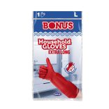 Bonus naturlatex extralarge Handschuhe, M, 1 Paar / 1 Packung