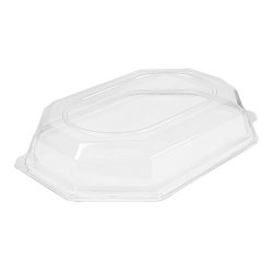   Deckel für Servierplatten für 10 Personen, PET, transparent/ 10 Stück