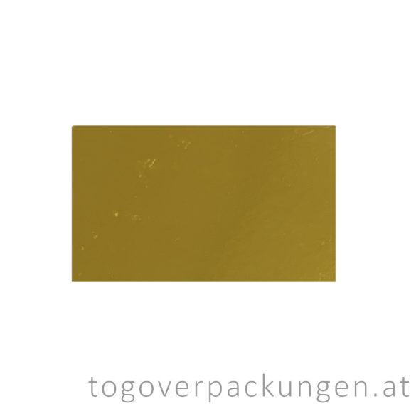 Tortenunterlagen, gold beschichted, eckig, 30 x 40 cm /10 Stück