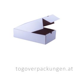 Kuchenbox, 170 x 310 x 80 mm, weiß / 1 Stück
