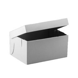 Kuchenbox, 240 x 180 x 120 mm, weiß / 1 Stück