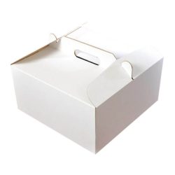 Tortenkarton mit Griff, 350 x 350 x 180 mm / 10 Stück