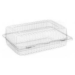   Klappbecher Ali11 für Gebäcke, PET, 206 x 156 x 83 mm / 50 Stück