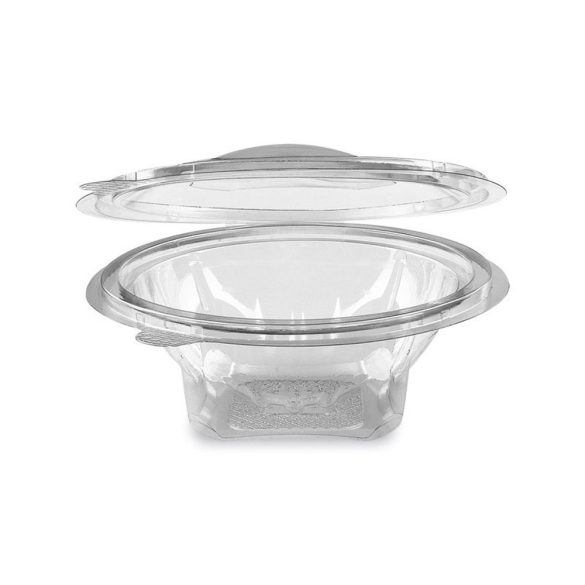 Verpackungsbox mit Klappdeckel, "Tiramisu", PET, 375 ml / 60 Stück
