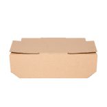 Burgerboxen, Pappe, 200 x 110 x 80 mm, braun / 100 Stück