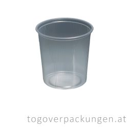 Hagner runde Plastikbox, 500 ml /100 Stück