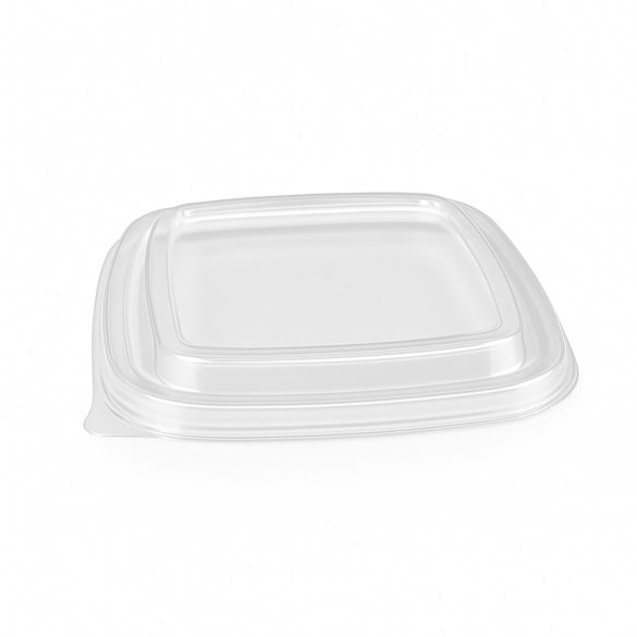 Deckel für Verpackungsbox - quadratisch, PET, 120 x 120 mm / 50 Stück