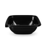 Verpackungsbox - quadratisch, 120 x 120 mm, 250 ml, PP,  schwarz