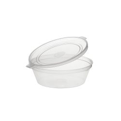 Dressingbecher mit Klappdeckel, 50 ml, PP / 50 Stück