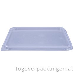 Deckel für Verpackungsbox - eckig, PP / 50 Stück