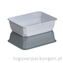   EXTRA STARK Verpackungsbox - eckig, 750 ml, PP, weiß / 50 Stück