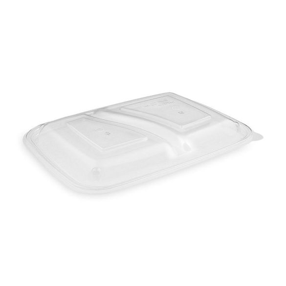 Deckel für Mikrowellenschalen WX, PP 2-geteilt, transparent / 50 Stück
