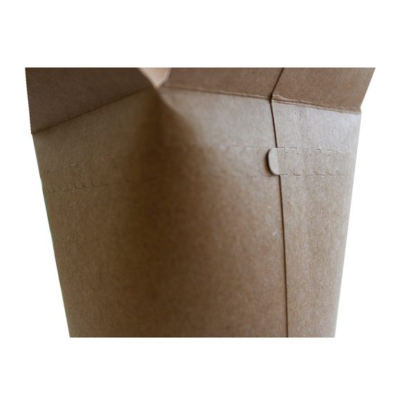 Nudelbox "EASY" - Kraft, 600 ml, braun / 50 Stück