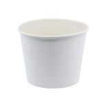 Food-Buckets mit Deckel, rund 2600 ml Ø 19 cm · 14 cm Weiß / 27 Stück