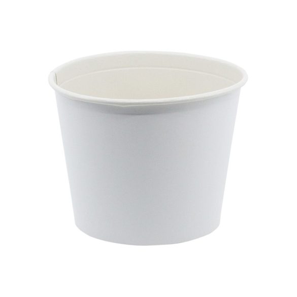 Food-Buckets mit Deckel, rund 2600 ml Ø 19 cm · 14 cm Weiß / 27 Stück