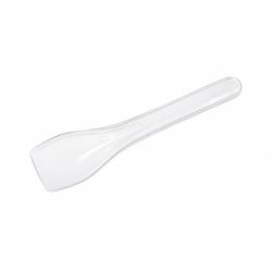 Mehrweg-Eislöffel aus PS, 95 mm, glasklar