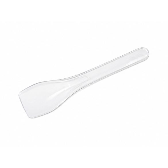 Mehrweg-Eislöffel aus PS, 95 mm, glasklar
