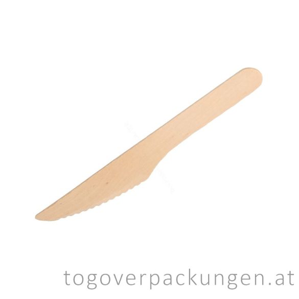 Holz-Messer, 16,5 cm / 100 Stück