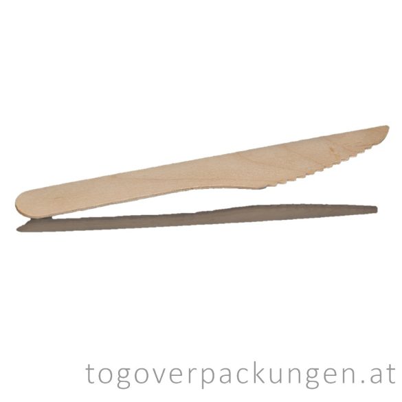 Holz-Messer, 16,5 cm / 100 Stück