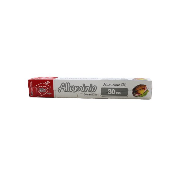 Alufolie 30 cm x 30 m in Faltschachtel / 1 Stück