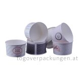 Eiscbecher - 245 ml, pastell / 25 Stück