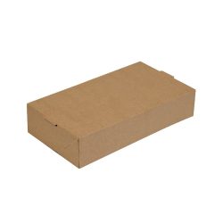Grill Box „OSLO PORTION", 1750 ml, braun / 20 Stück