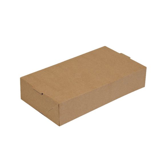 Grill Box „OSLO PORTION", 1750 ml, braun / 20 Stück