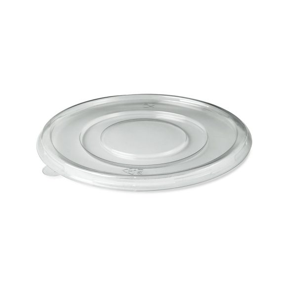 Deckel für Zuckerrohr-Suppenteller "FIBER", 500 ml / 100 Stück