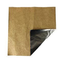 Burgerpapier Thermo Kraft + Alu, 430 x 400 mm / 1000 Stück