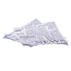   Burgerpapier "News", 600 x 400 mm, natur / 500 Stück