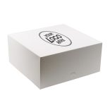 Kuchenbox mit Logo