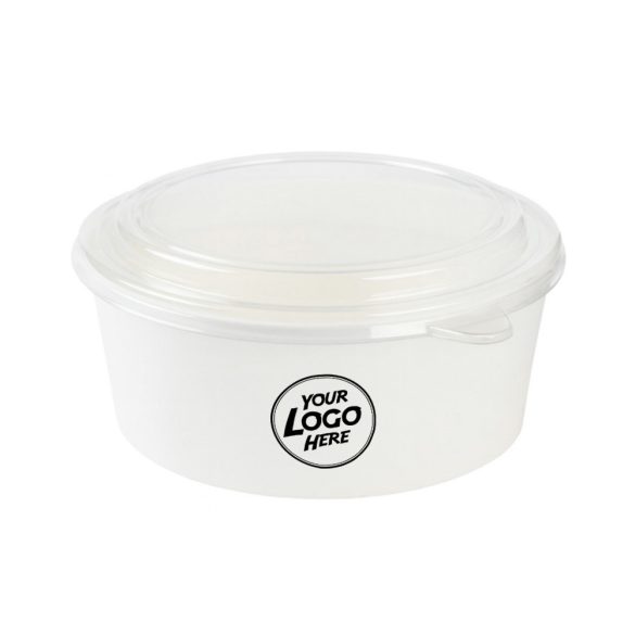 Salatbox mit Logo
