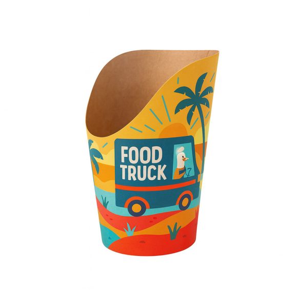 Snack Pappbecher bedruckt