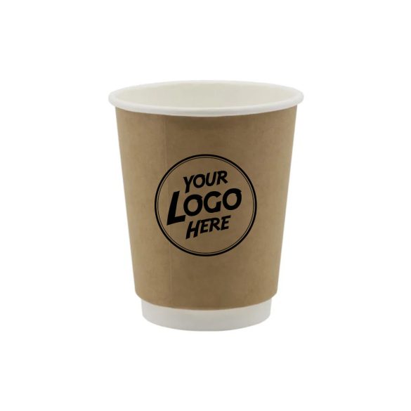 Individuelle Doppelwandige Pappbecher mit Logo