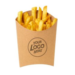 Pommes-Schütten bedruckt