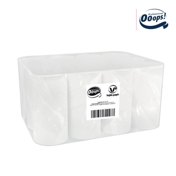 Papierhandtuchrolle 2-lagig Ooops! Professional MINI, 50 m, 250 Blatt, 12 rollen / 1 Packung