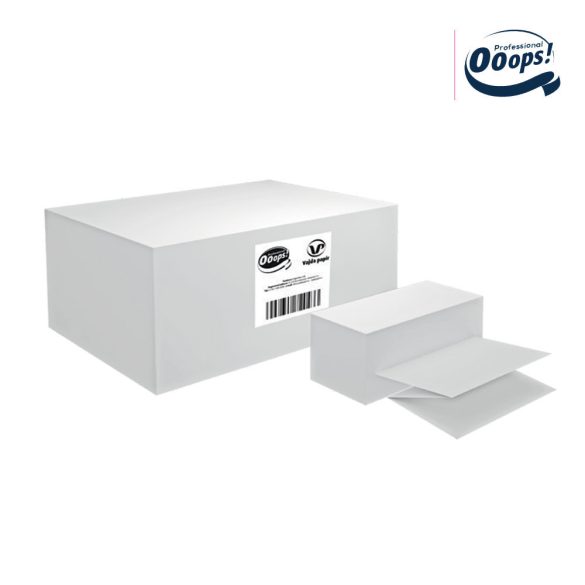 Papierhandtücher Z-Falz 2-lagig Ooops! Professional, 24 x 21 cm, 200 Blatt / 1 Packung