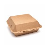 BP4 KRAFTY®, Kraftkarton-Menübox, 205 x 205 x 80 mm / 50 Stück