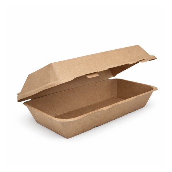 BP6 KRAFTY®, Kraftkarton-Menübox, 215 x 145 x 65 mm / 25 Stück