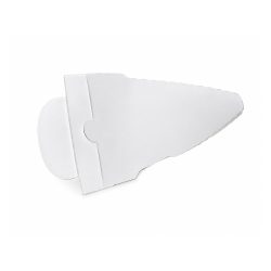 Pizza-Trays, Pappe, 25 x 13 cm, Weiß / 1200 Stück