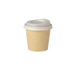 Pappbecher 100 ml "ÖKO", braun – Ø62 mm Espresso-Becher / 50 Stück