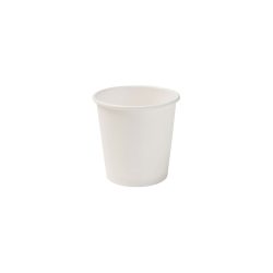   Pappbecher 100 ml Weiß – Ø65 mm Espresso-Becher / 50 Stück