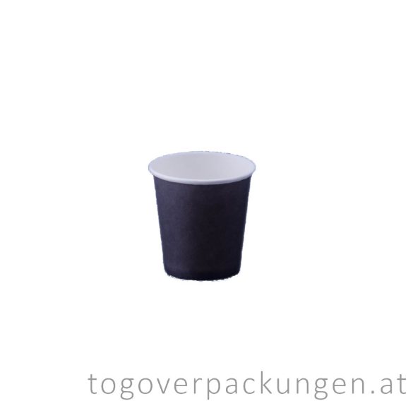 Pappbecher "Black", 220 ml / 50 Stück