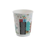 Thermobecher 250 ml „SANTA”, doppelwandig / 20 Stück