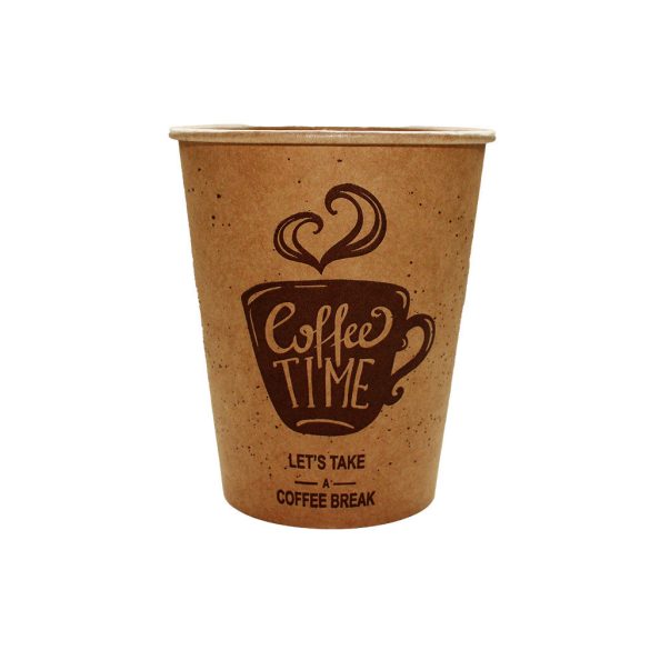 Pappbecher "Coffee Time", 220 ml / 50 Stück