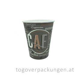 Pappbecher "COFFEE NEW", 340 ml / 50 Stück