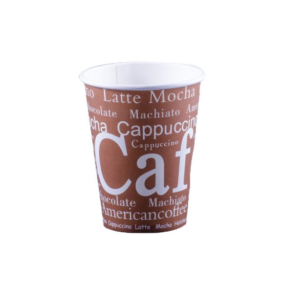 Pappbecher "Cafe", 340 ml / 50 Stück