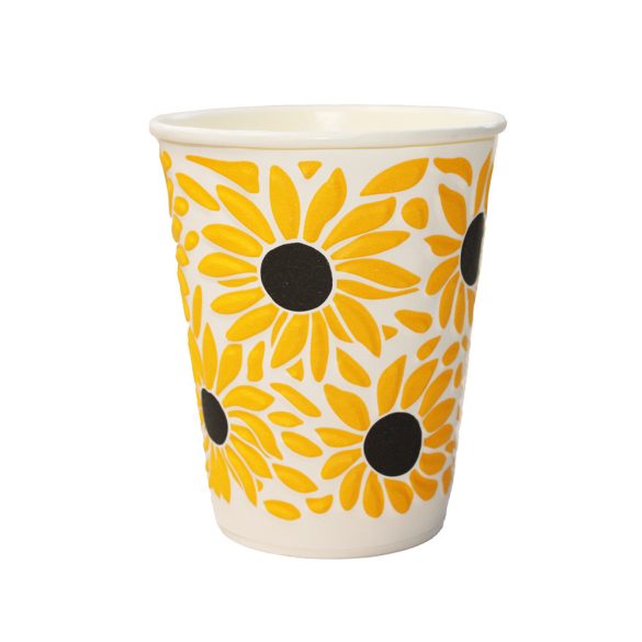 Thermobecher 340ml "3D SUNFLOWER"