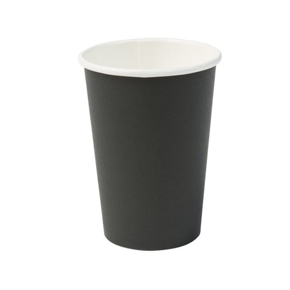 Pappbecher "Black", 450 ml / 50 Stück