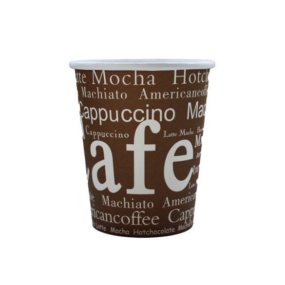 Pappbecher "Cafe", 450 ml / 50 Stück 